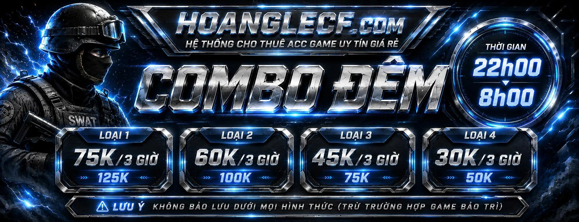 HoangLeCF - Shop Acc Game Uy Tín